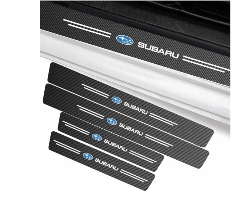 Carbon Fiber Door Sill Protector (4PCS Set)