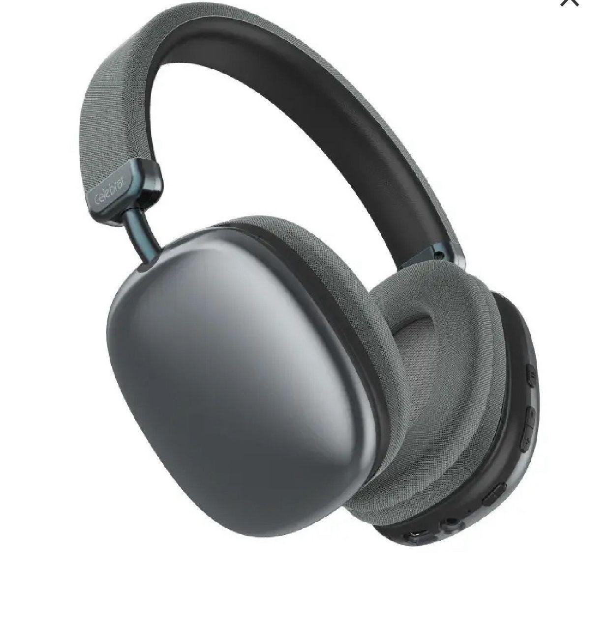 Celebrat A39 Wireless Headphones - Bluetooth 5.0, HD Sound, Black