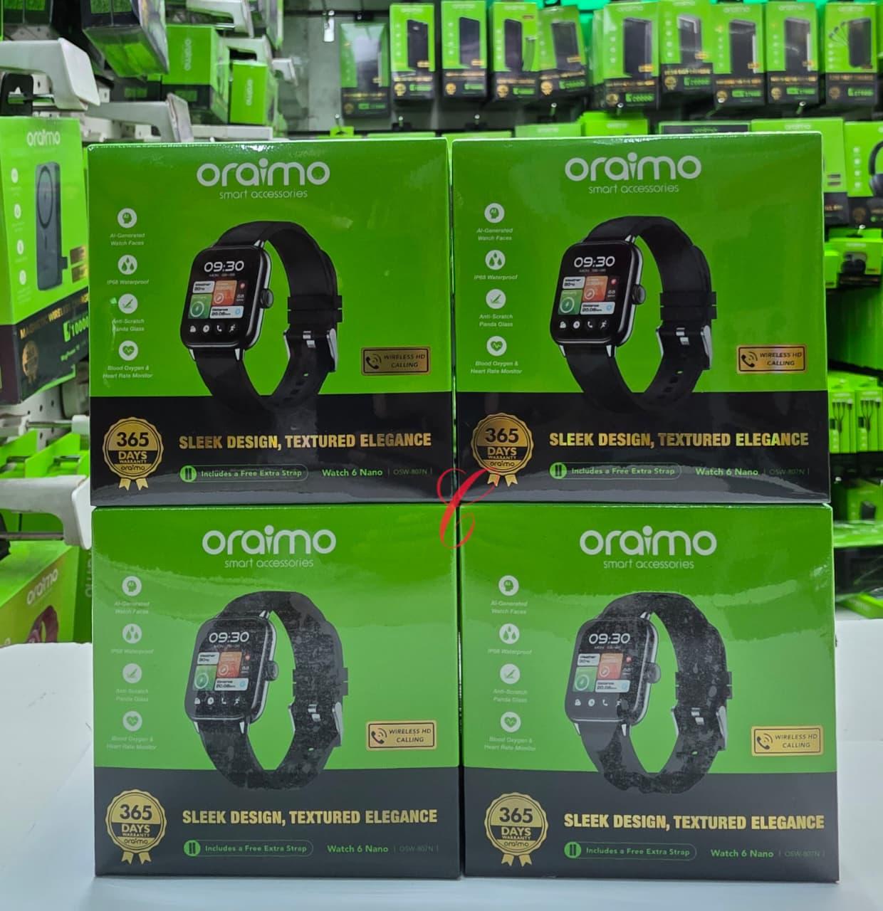 Watch 6 Nano Smartwatch – Sleek Design, Textured Elegance