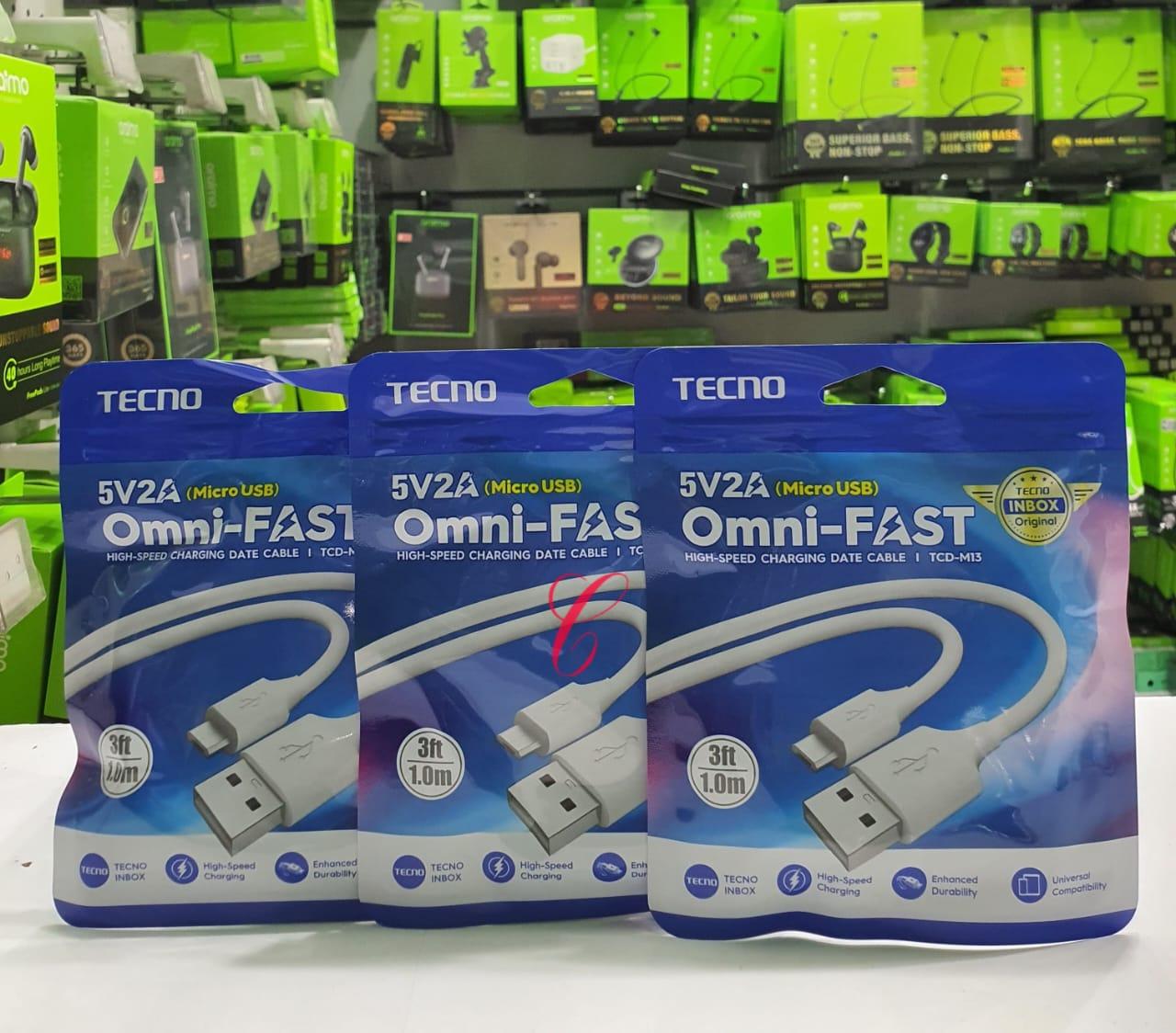 Omni-FAST Micro USB Cable – 5V/2A (1M)