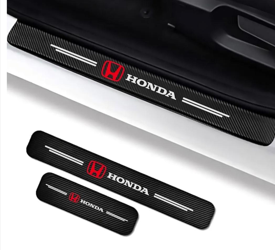 Carbon Fiber Door Sill Protector (4PCS Set)