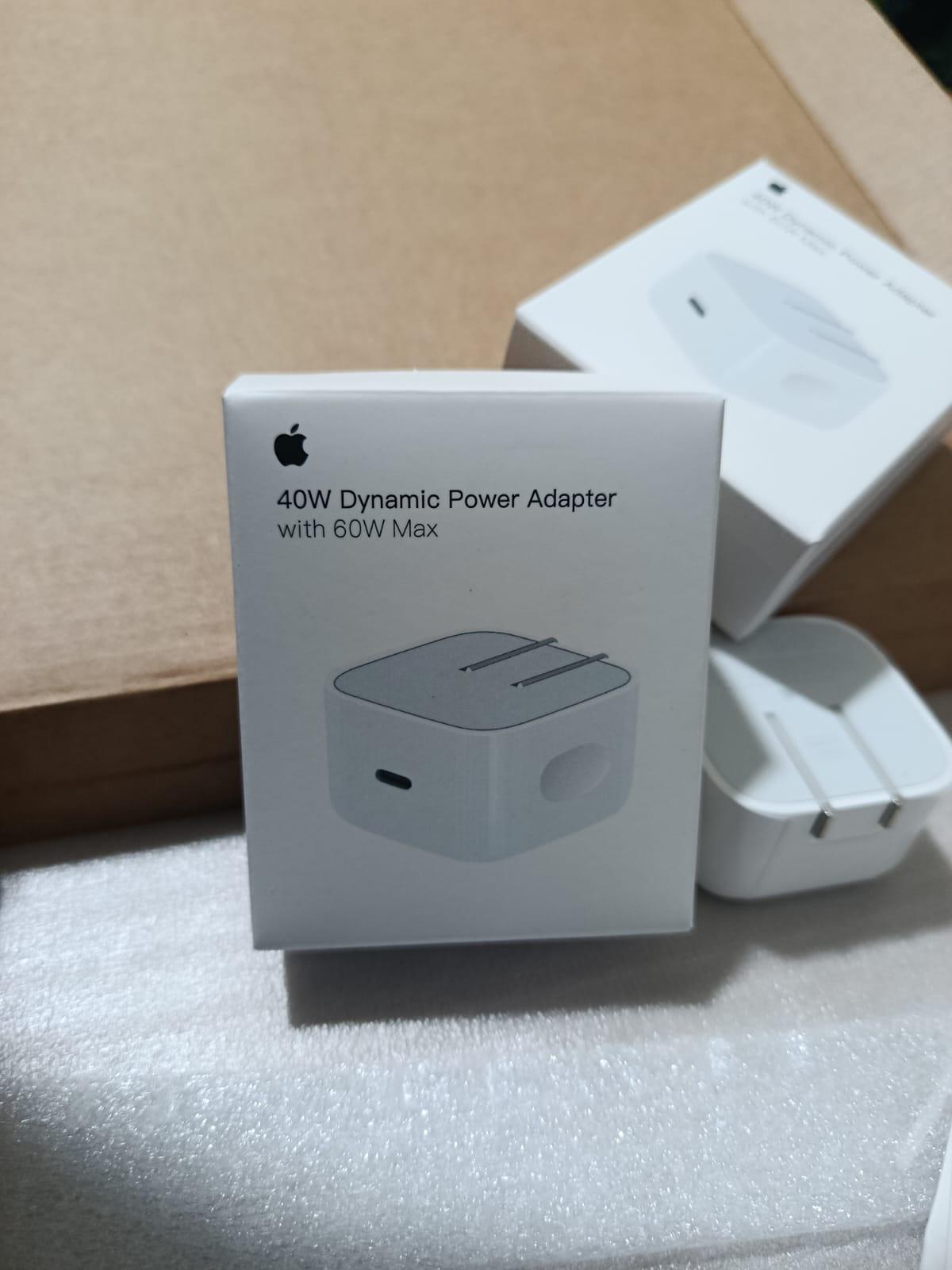 Apple 40W USB-C Power Adapter - Fast Charging, White