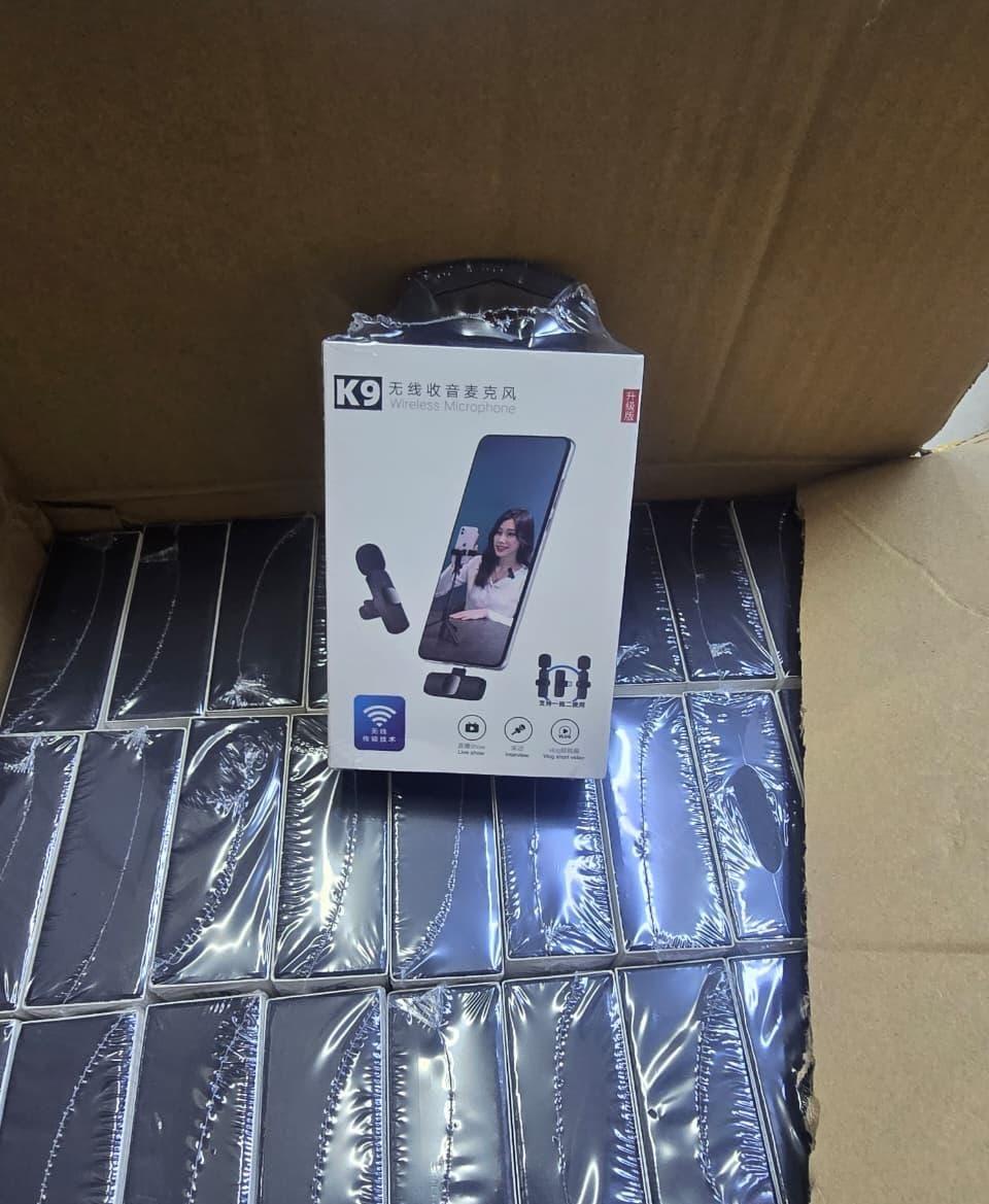 Lavalier K9 Wireless Microphone - Plug & Play for Smartphones