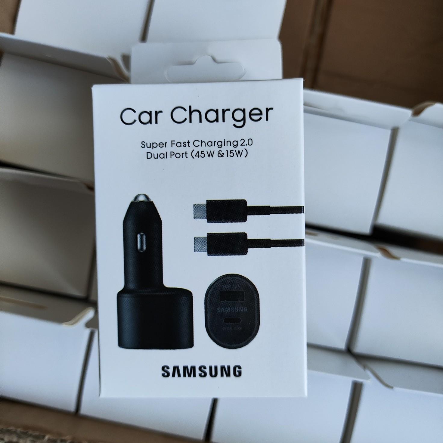 Super Fast Car Charger 2.0 – Dual Port 45W + 15W