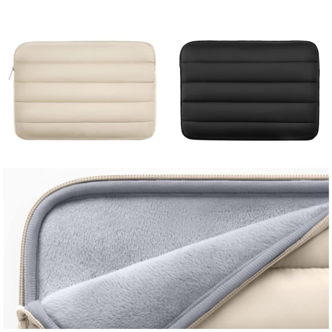 High Quality Puffy Laptop Sleeve – Shockproof & Stylish  Protect your laptop in style with this premium puffy laptop sleeve. Designed with a soft padded exterior, i